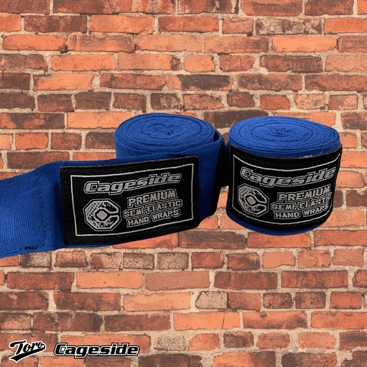 Cageside Mexican Style Hand Wraps - 180" - Royal Blue