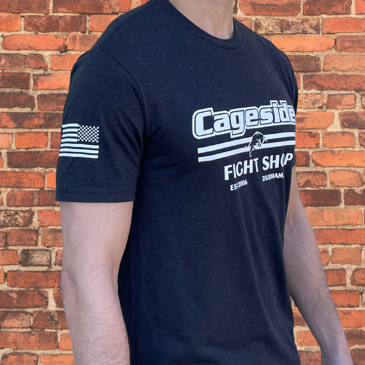 Cageside Fight Shop Tri-blend T-Shirt