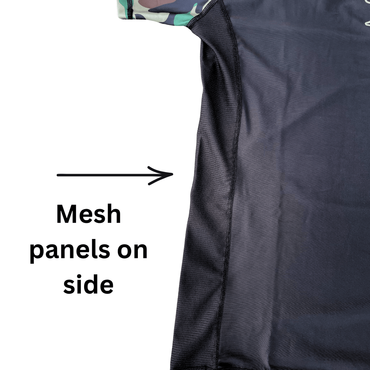 “Rampage” Camo Rash Guard