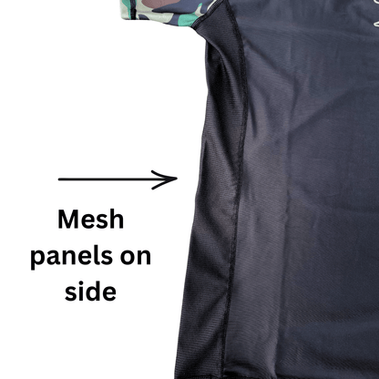 “Rampage” Camo Rash Guard