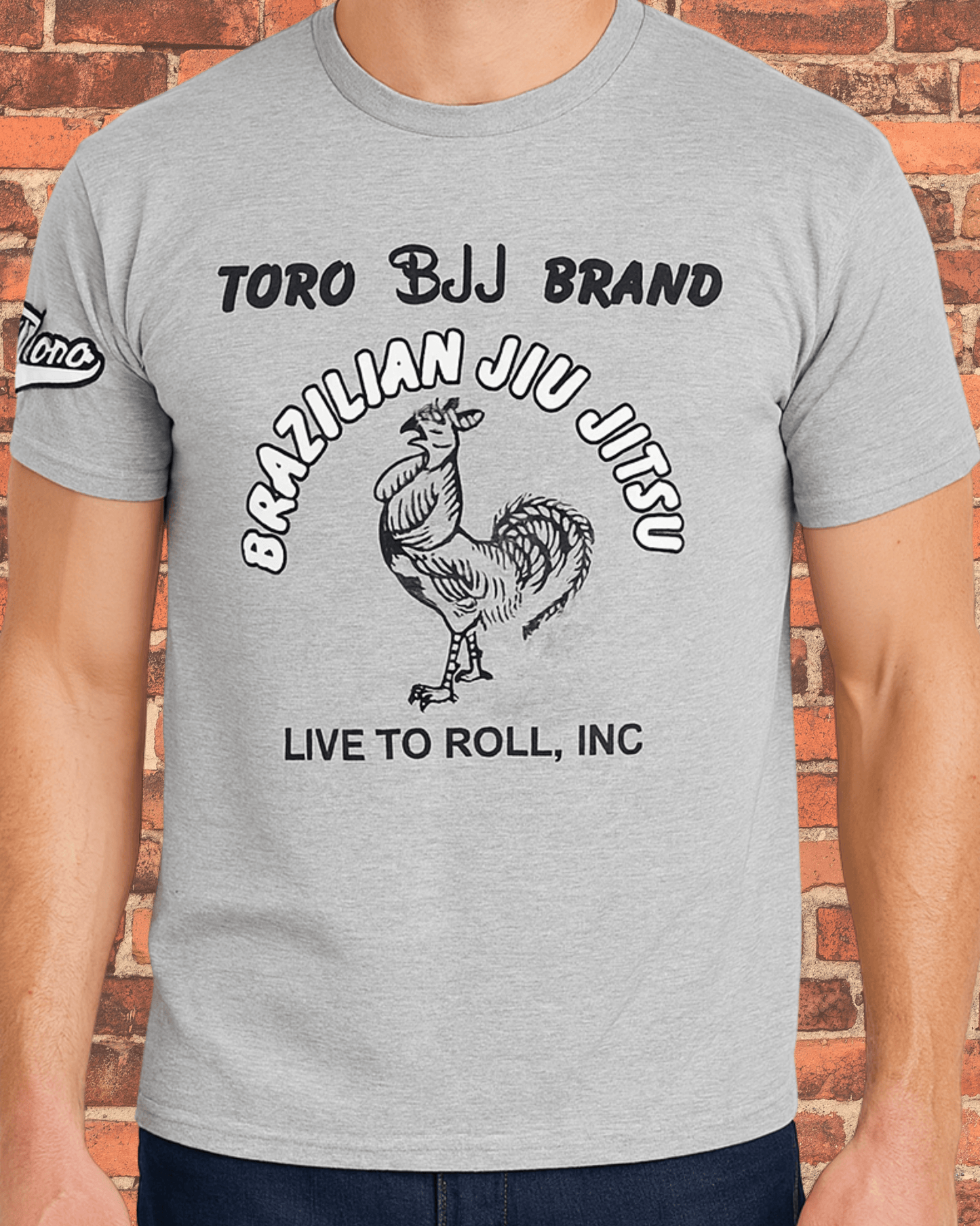 The Famous Toro Chicken Shirt - Heathered Gray