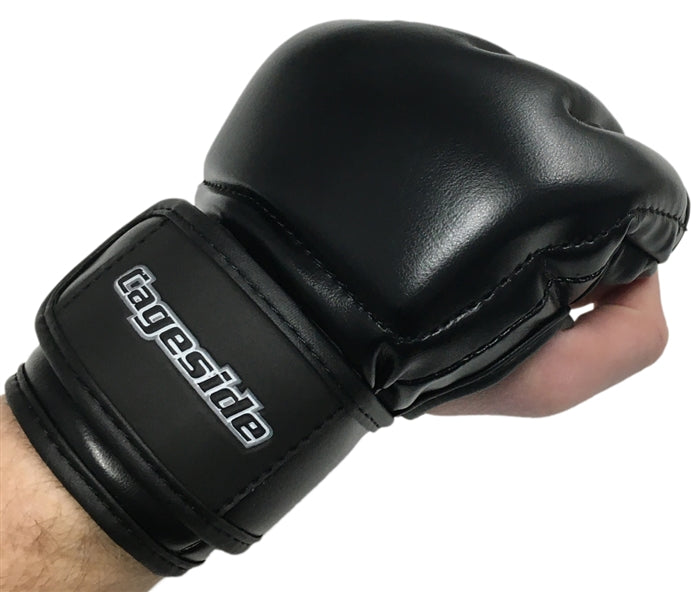 Cageside "Cage Legal" Black  MMA Gloves