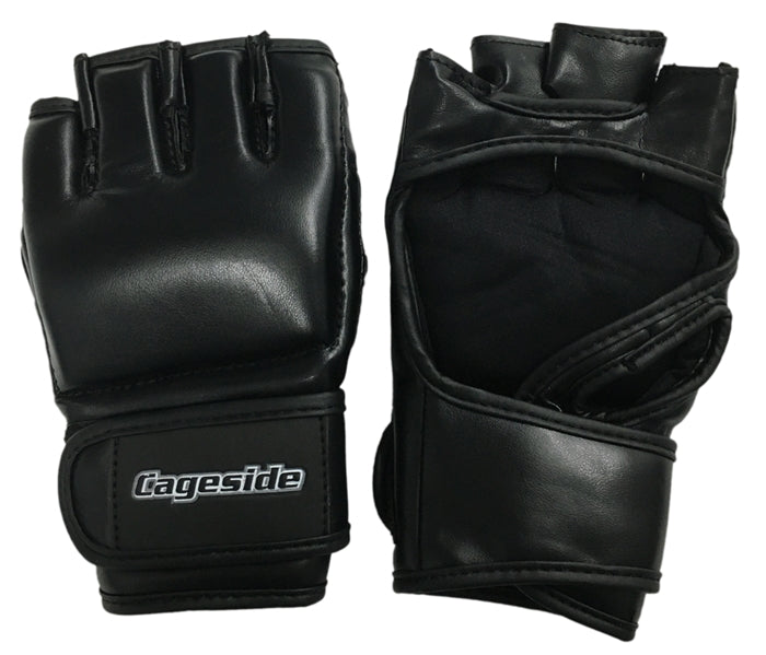 Cageside "Cage Legal" Black  MMA Gloves