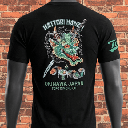 “Hattori Hanzo Swords & Sushi” Tri-Blend T-Shirt