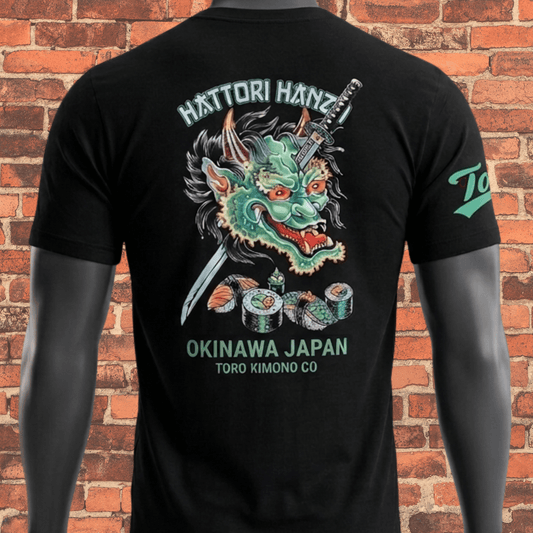 “Hattori Hanzo Swords & Sushi” Tri-Blend T-Shirt