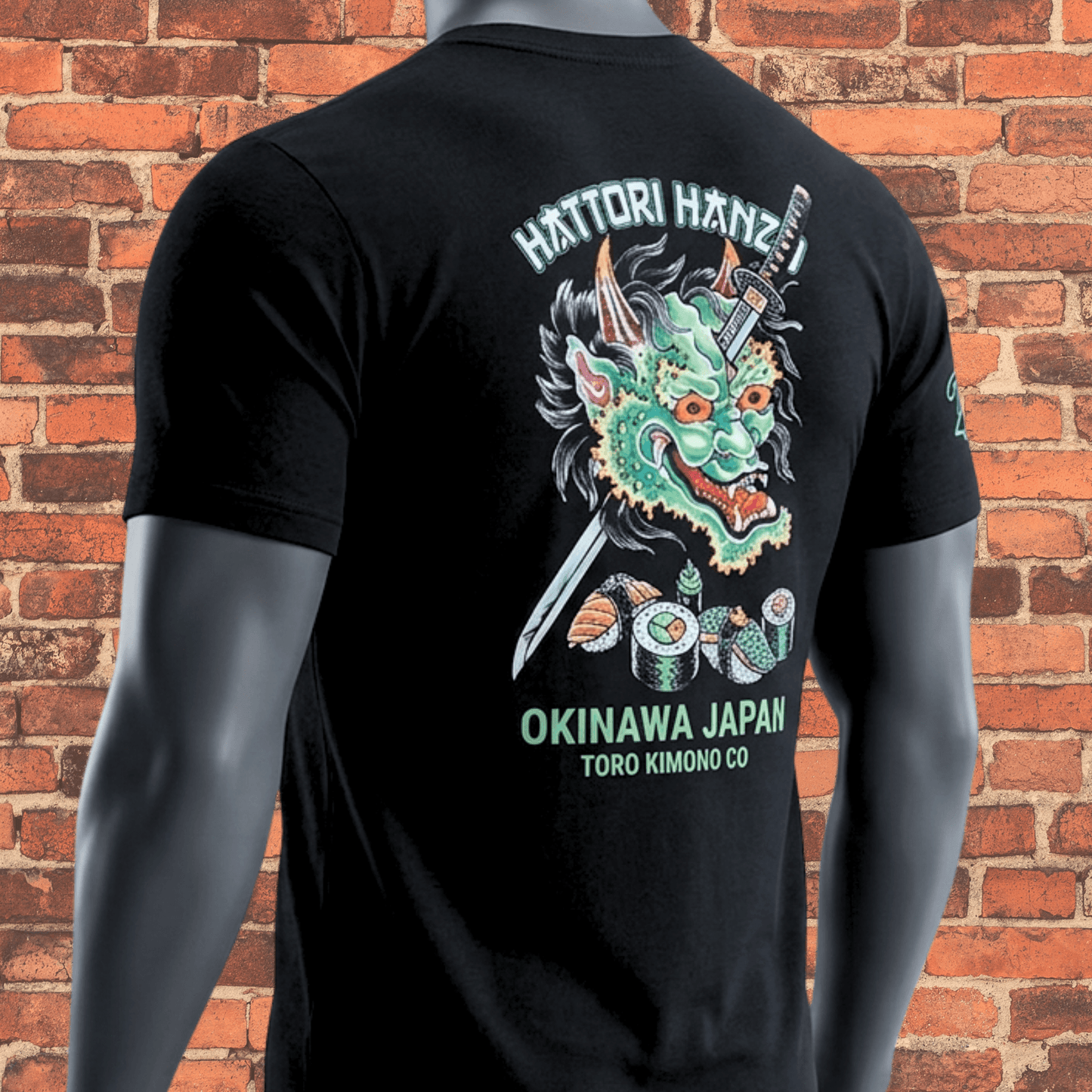 “Hattori Hanzo Swords & Sushi” Tri-Blend T-Shirt