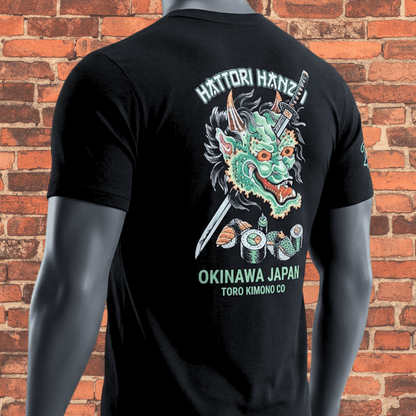 “Hattori Hanzo Swords & Sushi” Tri-Blend T-Shirt