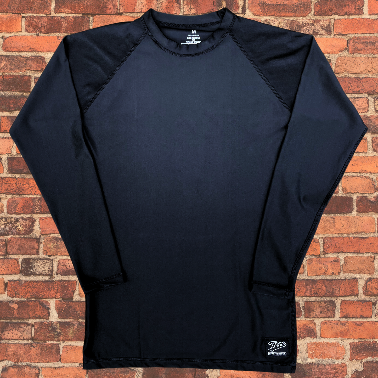 Toro "Black Label" - All Black - Long Sleeve BJJ Rash Guard