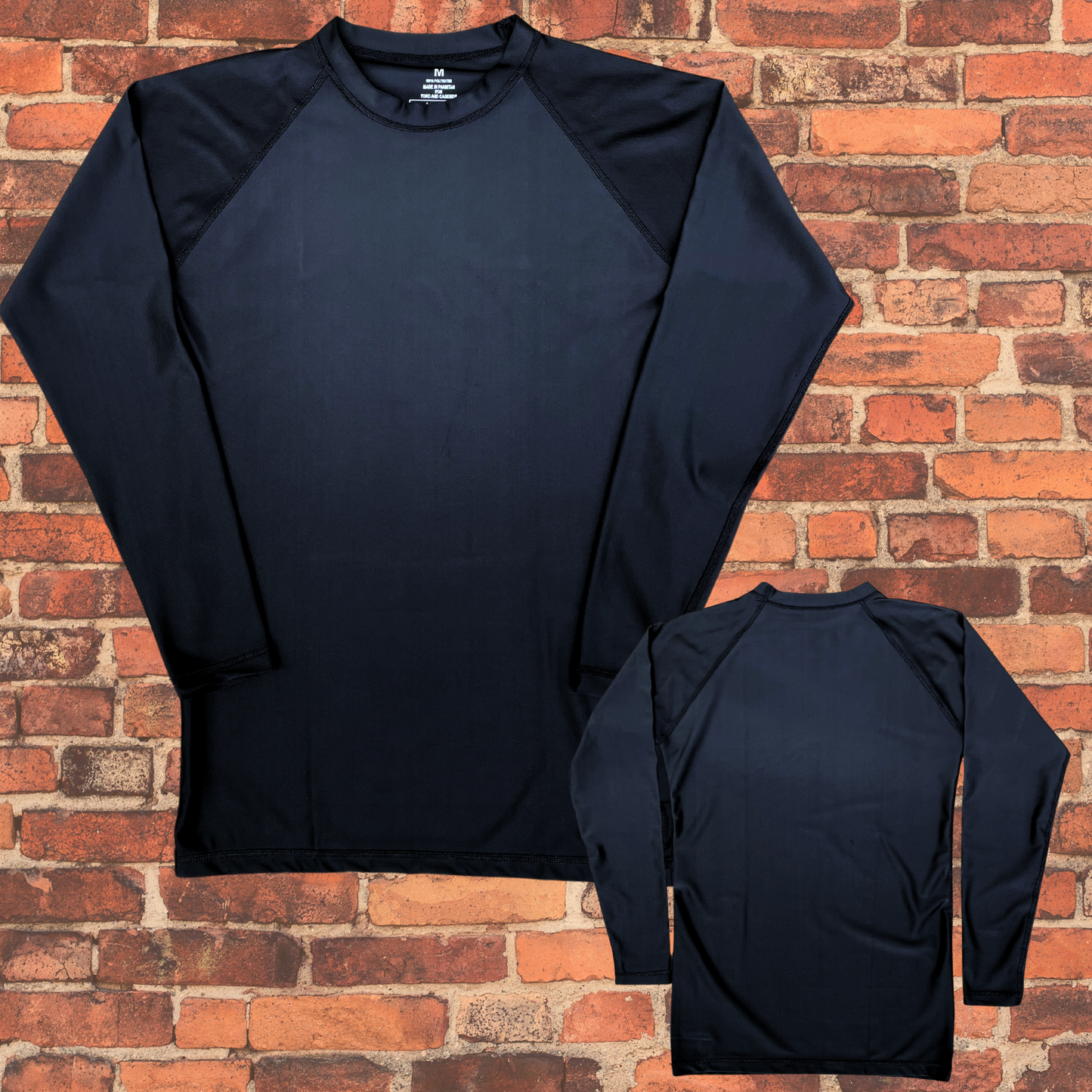 Toro "Black Label" - All Black - Long Sleeve BJJ Rash Guard