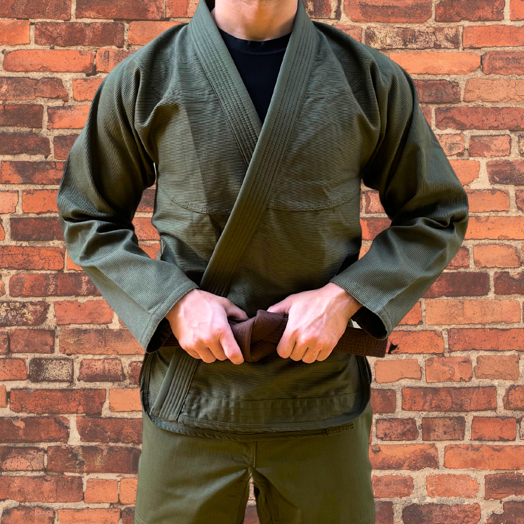 Toro Plain "No Logo" Olive Drab BJJ Gi - 380 Gram