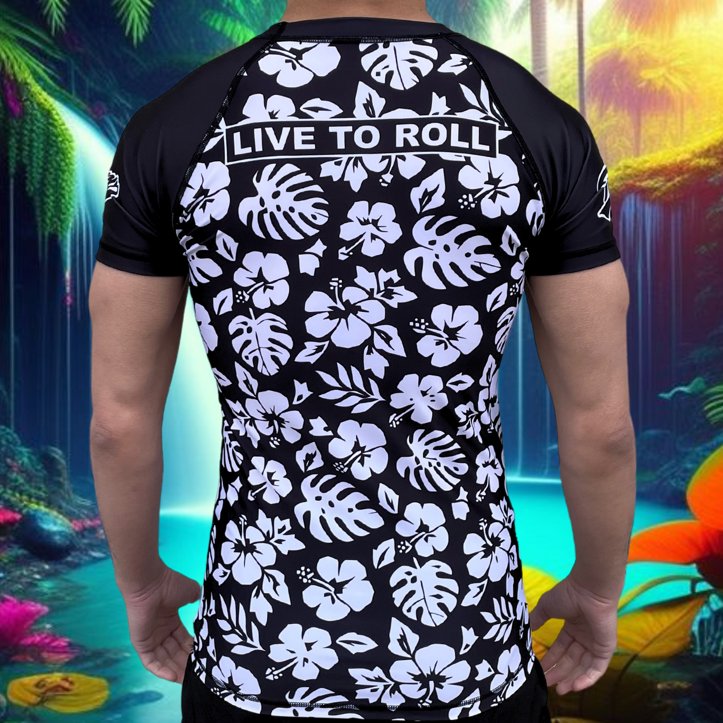 Toro "Paradise" Rash Guard, short sleeve