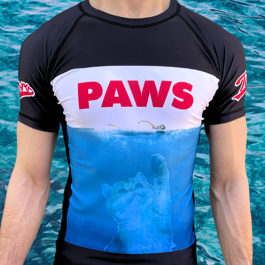 Toro "PAWS" Short Sleeve Rash Guard