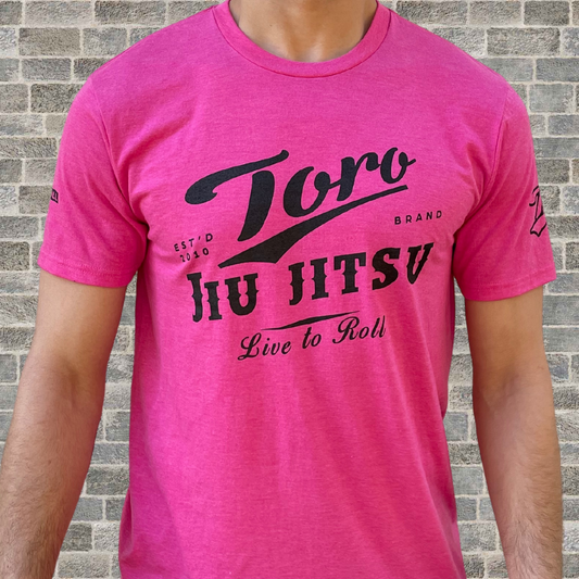 Toro Classic Logo Tri-blend Shirt in Hot Pink