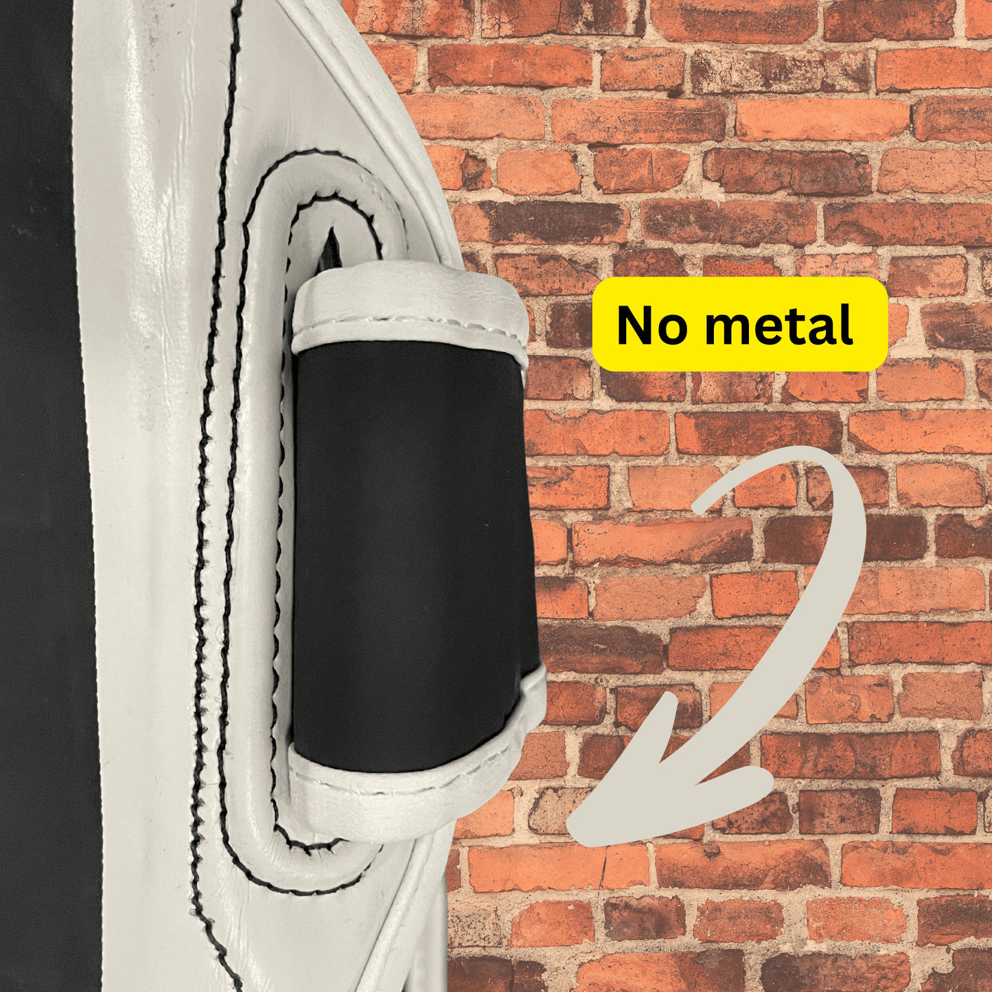 Close-up of Pro Spar shin guards mma muay thai showing no metal construction