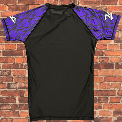 Toro "Diamond" Short Sleeve Rash Guard - Purple