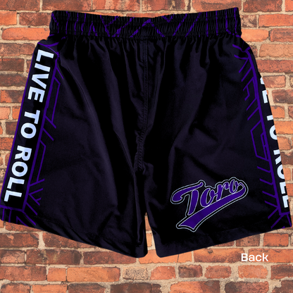 Toro "Side Control" Purple Belt Super Shorts