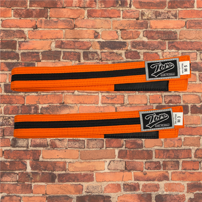 Toro Kids BJJ Orange & Black Belt