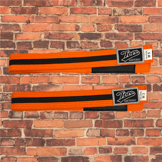 Toro Kids BJJ Orange & Black Belt