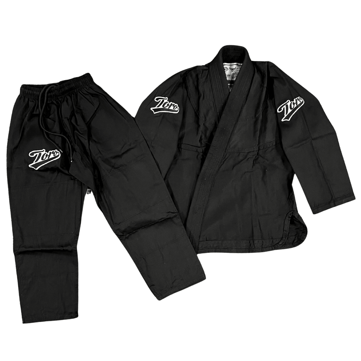 Toro Black Bull Ultra Light Youth BJJ Gi jacket and elastic-waist pants