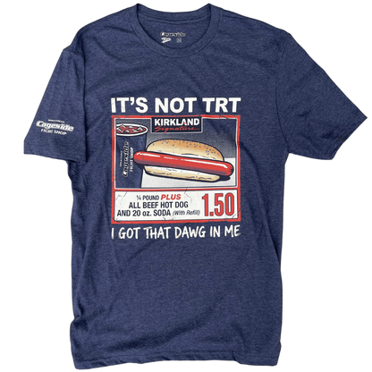 Cageside "It’s Not TRT T-Shirt" - Navy