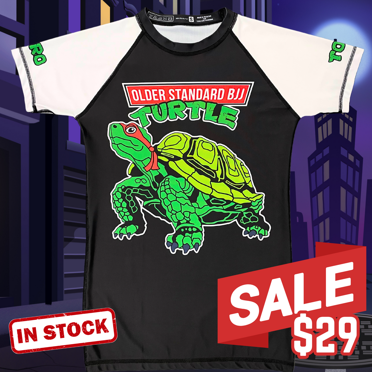 Toro "Older Standard BJJ Turtle" Rash Guard